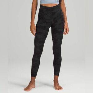 NWT Lululemon Unlimit High-Rise Tight 25" Heritage 365 Camo Deep Coal Multi